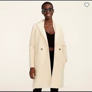 Jcrew Daphne topcoat in Italian boiled wool